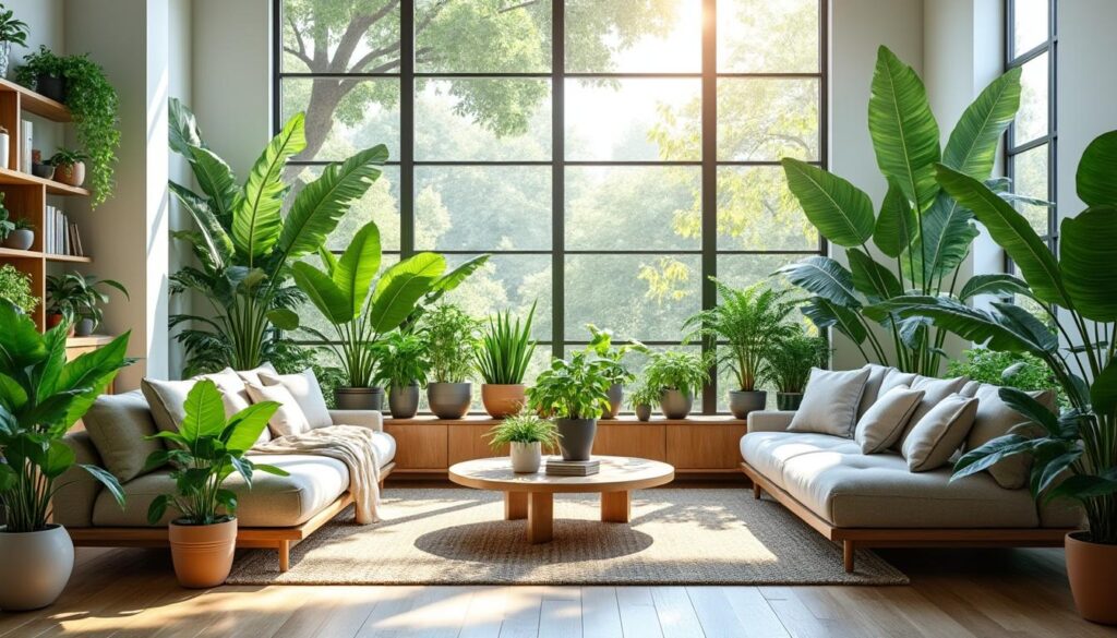 découvrez 10 plantes dépolluantes idéales pour purifier l'air de votre salon tout en apportant une touche de verdure et de fraîcheur à votre intérieur.
