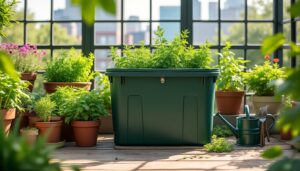 découvrez les bonnes raisons d’installer un composteur de balcon : réduisez vos déchets, faites un geste écologique et obtenez un engrais naturel, même en appartement !