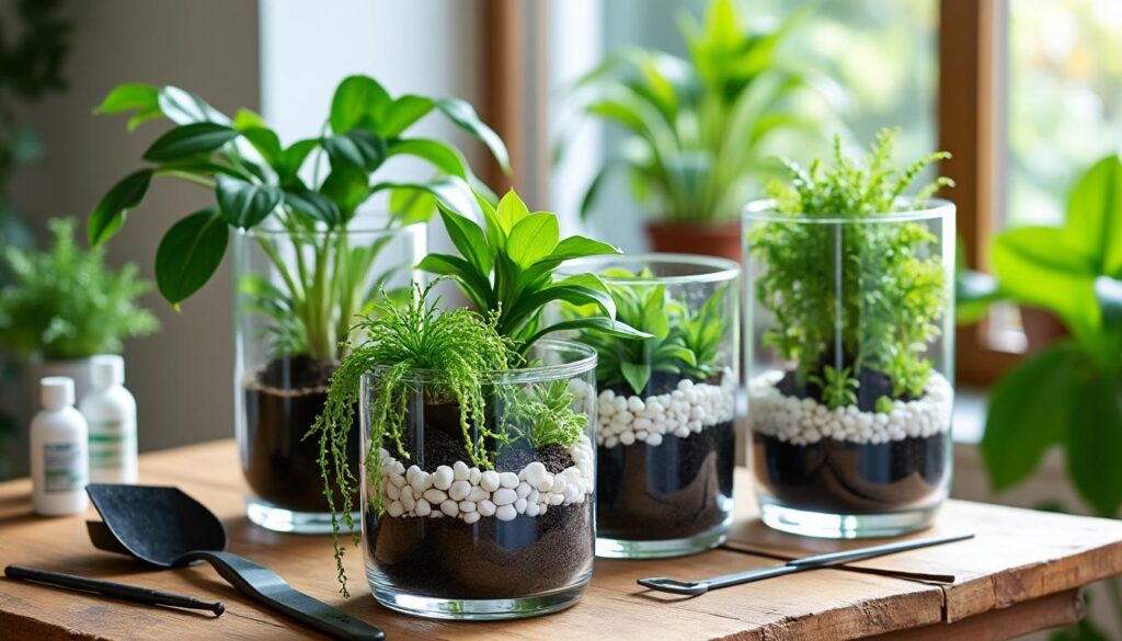 apprenez à créer un terrarium dépolluant diy pour purifier naturellement l'air de votre intérieur tout en ajoutant une touche de verdure décorative.