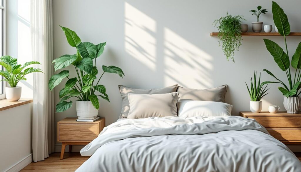 découvrez les plantes parfaites pour purifier l'air et favoriser un sommeil réparateur dans votre chambre à coucher.