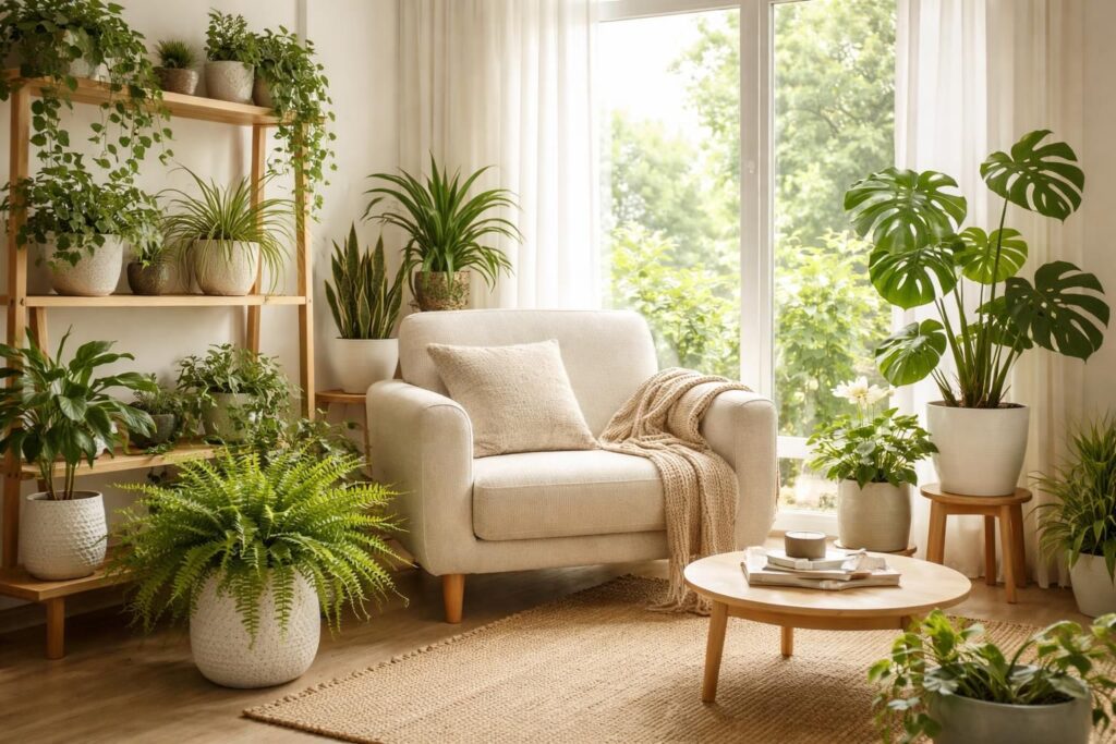 découvrez comment installer des plantes dépolluantes dans votre intérieur pour purifier naturellement l'air de votre maison et créer un environnement sain et agréable.